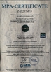 Porcellana SIGNI INDUSTRIAL (SHANGHAI) CO., LTD Certificazioni